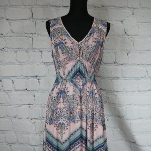 Multi Color Patterned Sundress